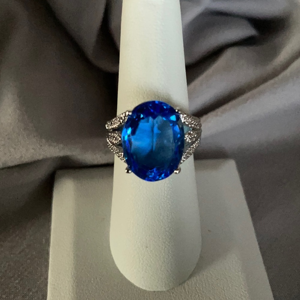 JTV Blue Ring